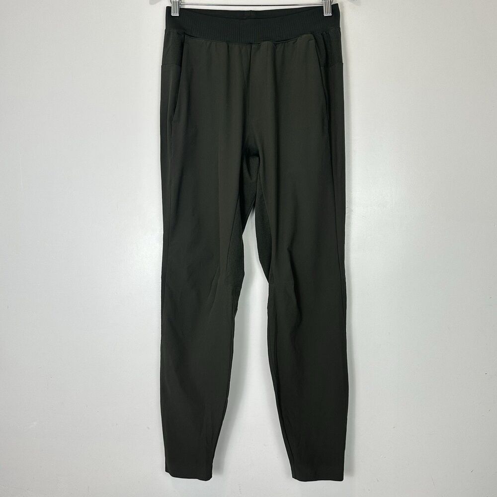 Lululemon In Mind Pants Dark Olive 30" Inseam Men's Sz Small Performance M5556S